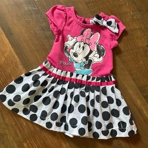 Disney Minnie Mouse Little Girls Short dress